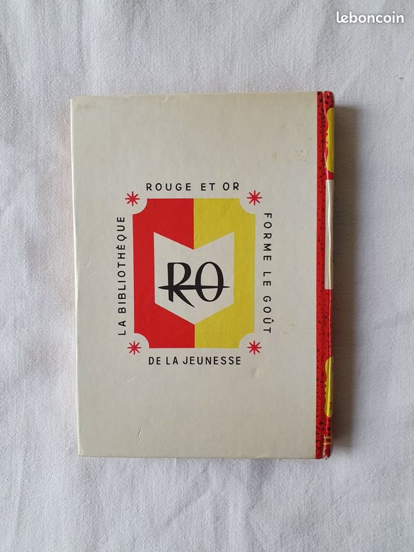 Livre Comtesse de Ségur Les Vacances Rouge et Or Dauphine 1964 (image 3)