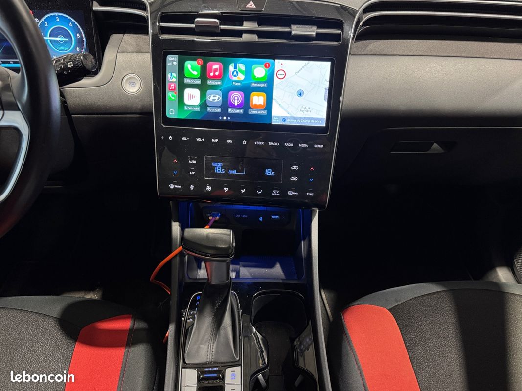 HYUNDAI TUCSON 1.6 CRDI 136ch hybrid 48V DCT-7 Creative Carplay Caméra Garantie 12 mois (image 12)