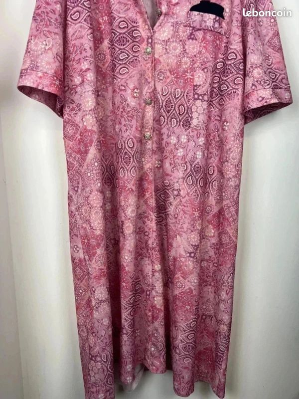 Chemise Popover Imprimée Pink Republic Junior - Taille XL (origine 36), Rose, Neuve Avec étiquettes