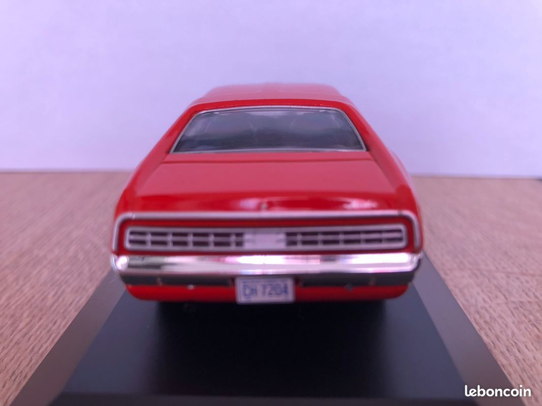 Voiture Miniature AMC Javelin 1972 échelle 1/43 - DeAGOSTINI Muscle Car N°21 - Neuve