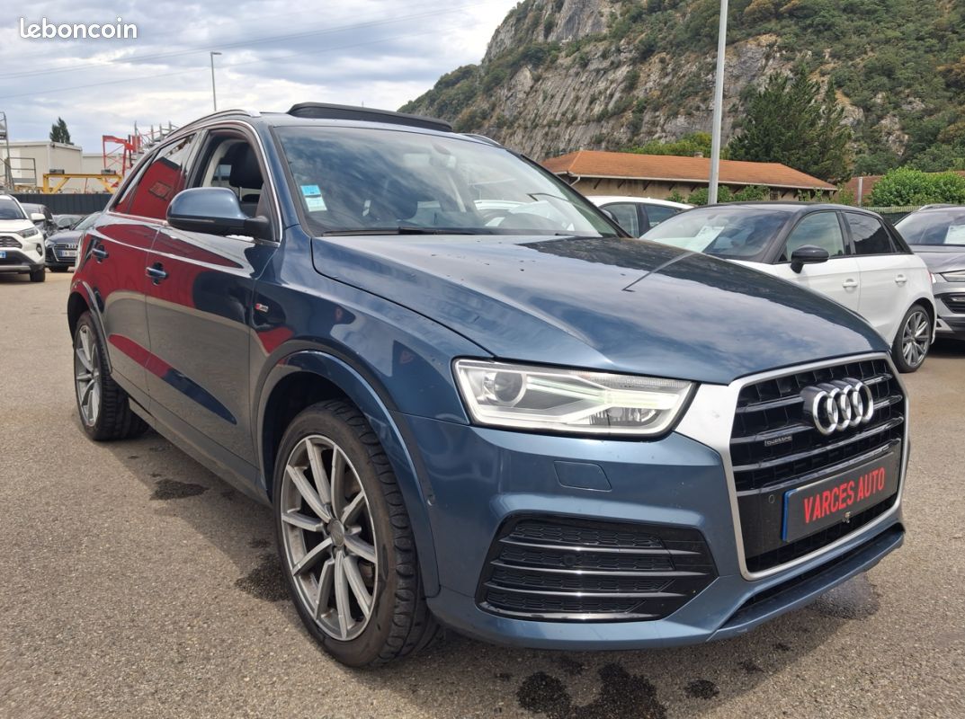 Audi q3 2.0 tdi 184 cv s-line quattro toit ouvrant panoramique/son bose/cuir (image 3)
