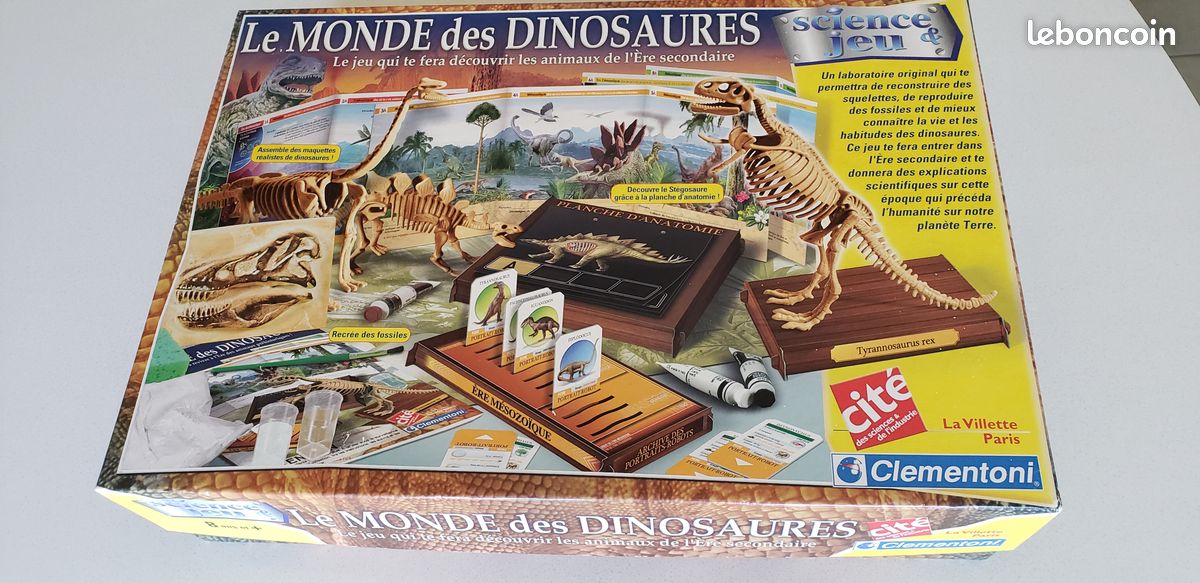 Science et jeu : "Le monde des dinosaures" (image 1)