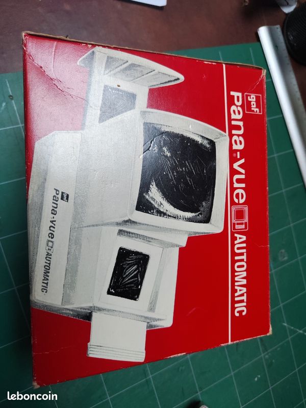 Visionneuse diapositives GAF Pana-vue automatic fonctionnelle avec câble notice - Collection