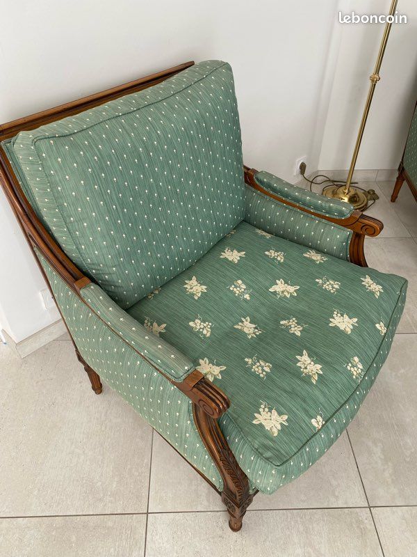 Fauteuils style Louis 16 (image 2)