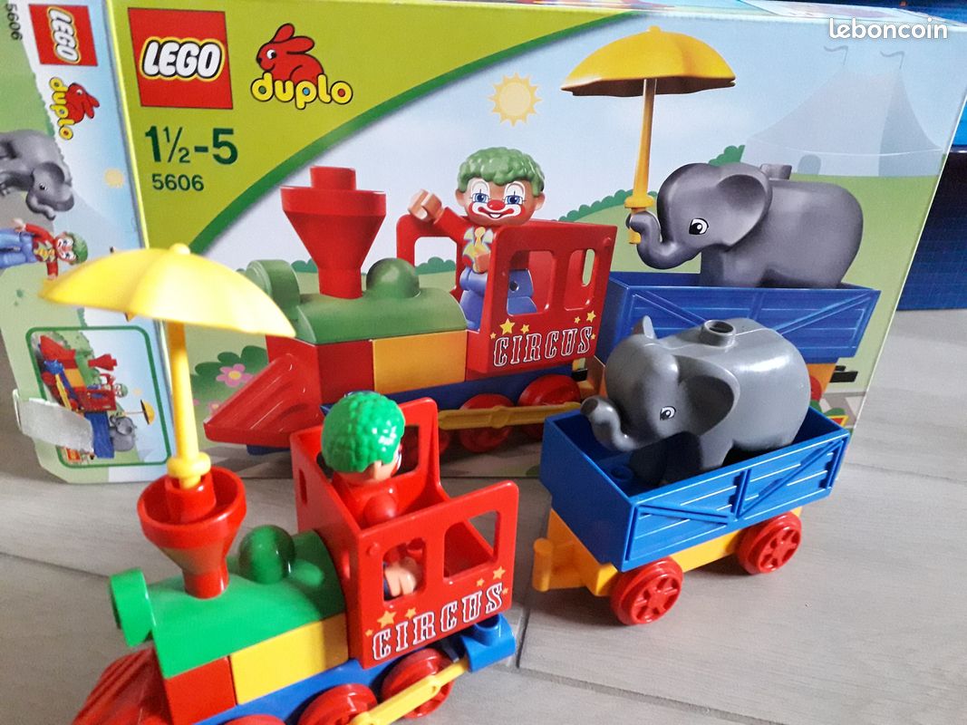Lego Duplo train cirque 5606 Jeux Jouets