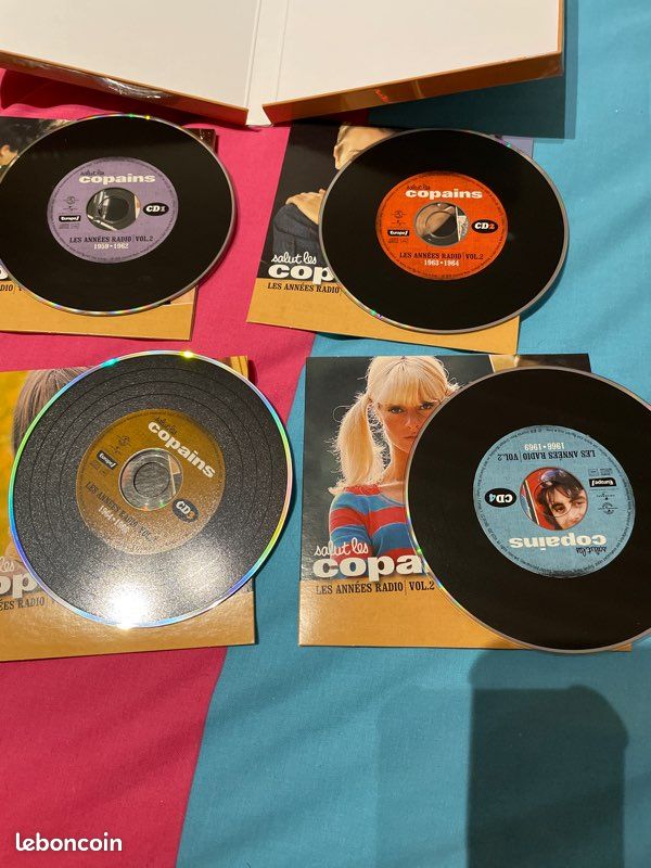Coffret 4 cd salut les copains volume 2 (image 4)