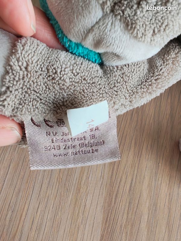 Nattou – Doudou âne Alex, 24 Cm, Bleu, Tout Doux, Compagnon Dès La Naissance