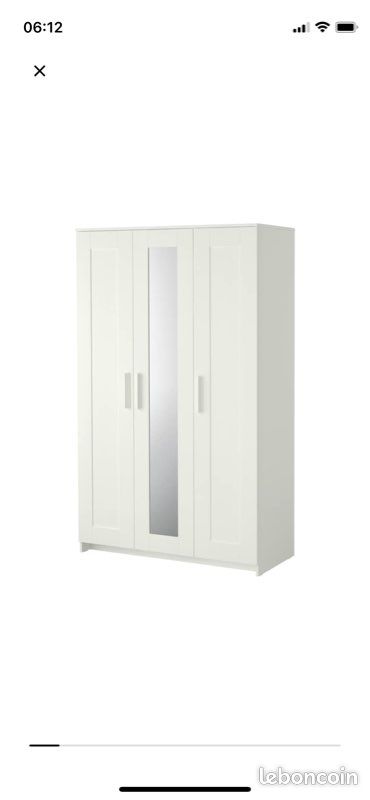 Armoire brimnes 3 portes (image 1)