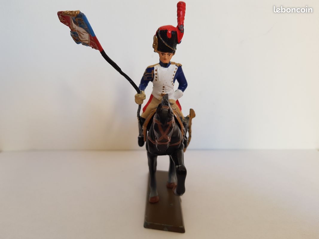 Figurine Starlux 1/32 - Cavalerie Artillerie Ligne Napoléon Empire - Plomb Peint