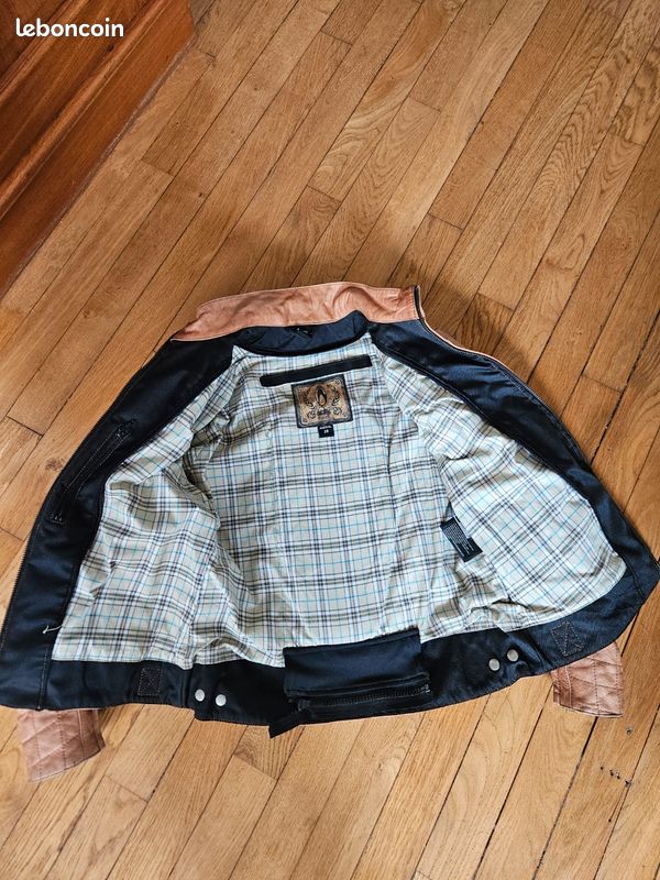 Blouson cuir moto (image 3)