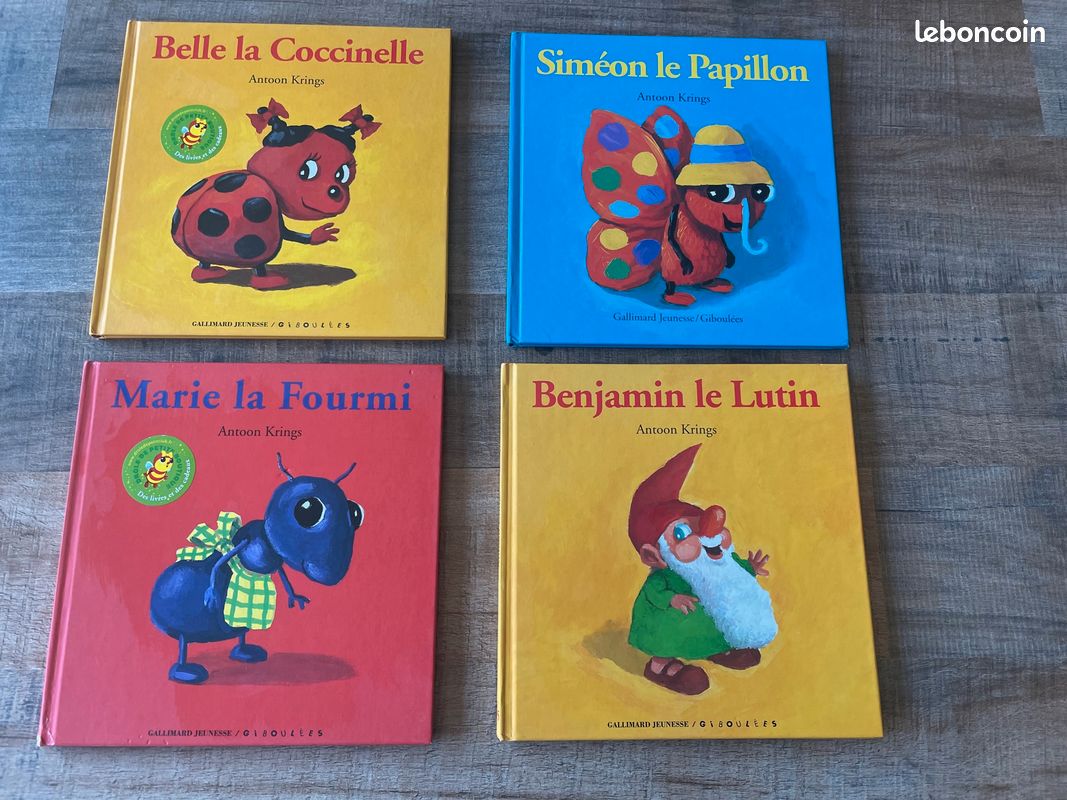 Lot de 4 livres enfant (image 1)