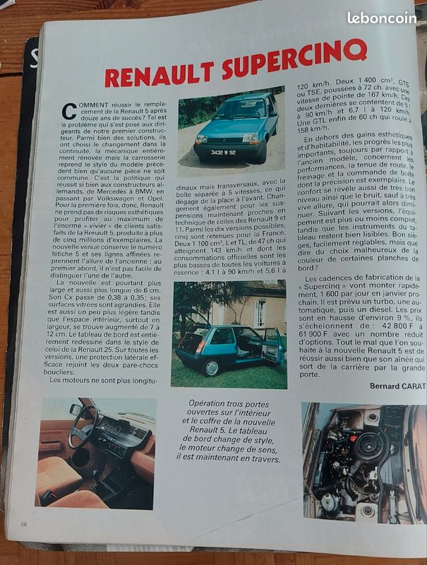 Livre Renault Toute L'histoire - Beau Livre Illustré (1984) - Version Française - État Correct