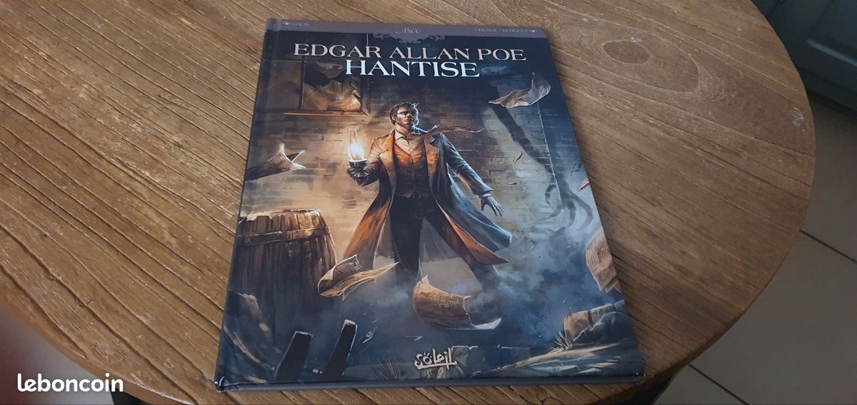 Bd bande dessinée soleil 1800 " Hantise " Edgar Allan Poe (image 1)