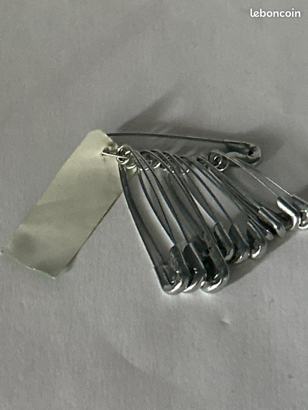 Lot de 12 épingles à nourrice 3 tailles (image 2)