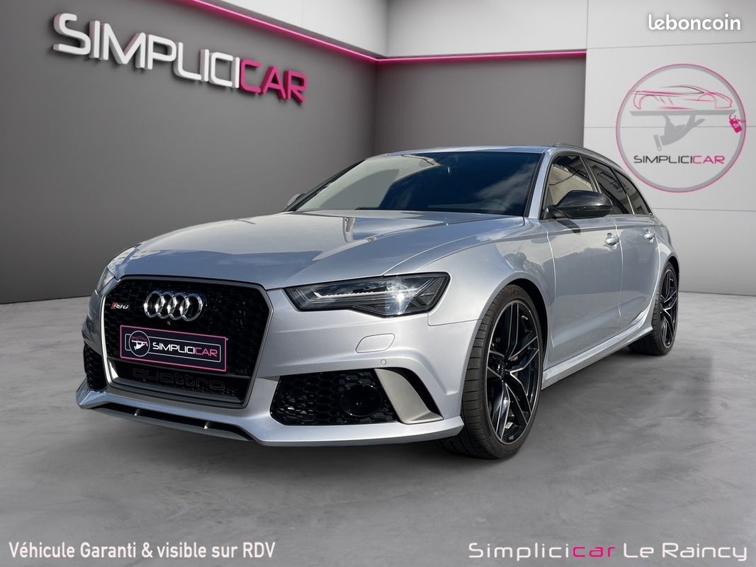 AUDI RS6 PERFORMANCE 605Ch Toit Ouvrant Bose CarPlay Caméra 3D Freins Céramique Toutes Options Suivi Complet Audi Garantie 12 mois (image 5)