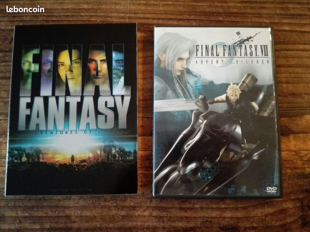 2 DVD manga Final Fantasy (VF) - DVD - Films