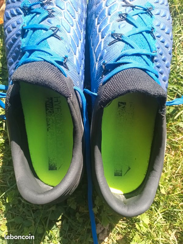 Nike hypervenom elite ACCtaille 45 bleu Sport Plein air