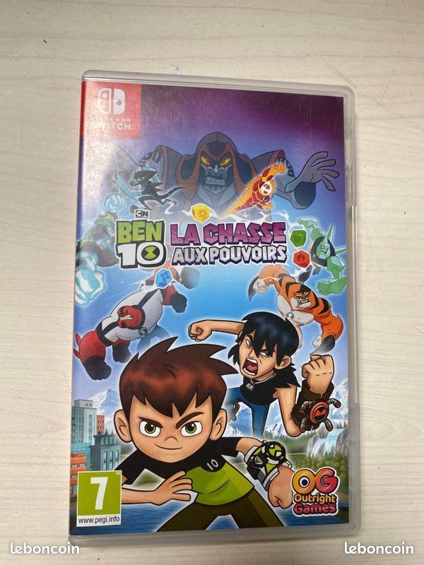 Jeu switch ben 10 la chasse aux pouvoirs (image 1)