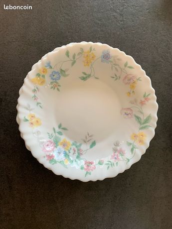 Assiette à dessert blanche 18 cm - Zélie - Arcopal Blanc