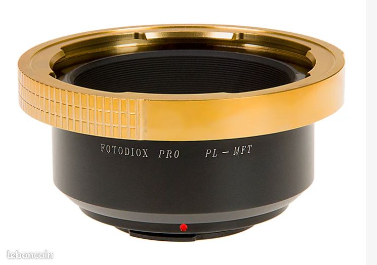 Adaptateur de monture lentile PHOTODIOX PRO Monture PL - MFT (image 1)