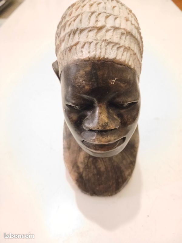 Statue africaine en marbre (image 6)
