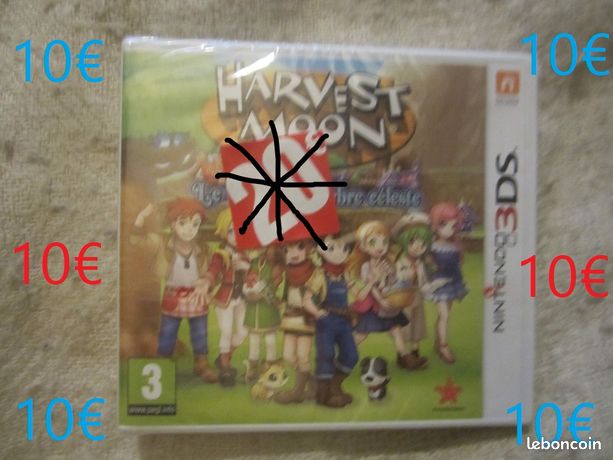 Jeu Harvest Moon : Le Village De L'Arbre Céleste - Nintendo 3DS - Version FR Neuve Sous Blister