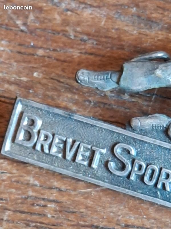 BROCHE VINTAGE PIN Insigne "Brevet Sportif Militaire" EUR 13,50 - DE