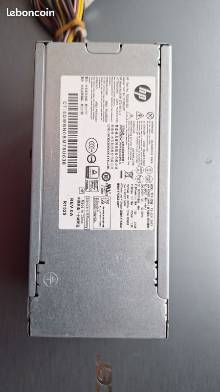 Alimentation 240w PC HP prodesk (image 3)