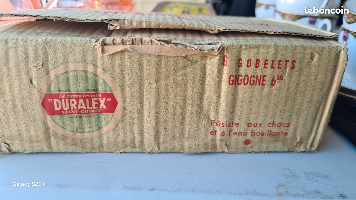 6 verres dualex 1960 (image 3)