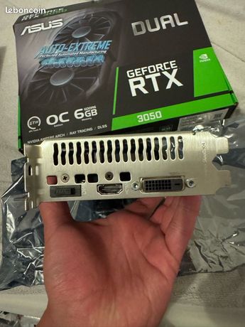 RTX 3050 6 GO ASUS Dual Fan 4