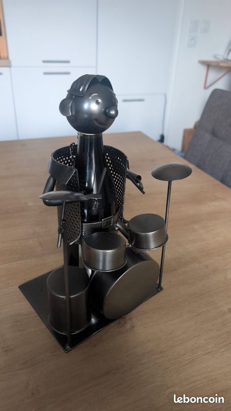 Porte bouteille décoratif batteur (image 6)