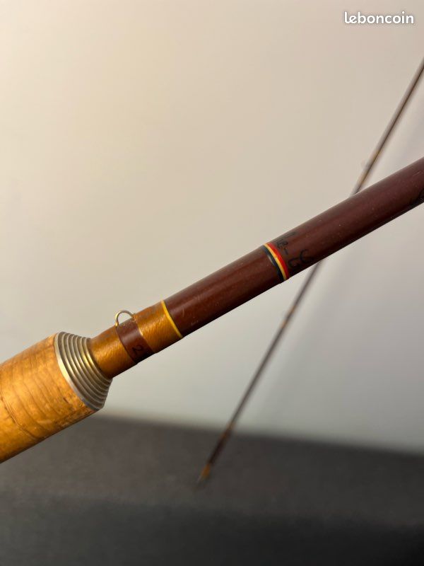 Canne à Pêche Vintage Panacée Fisrod – Modèle De Collection