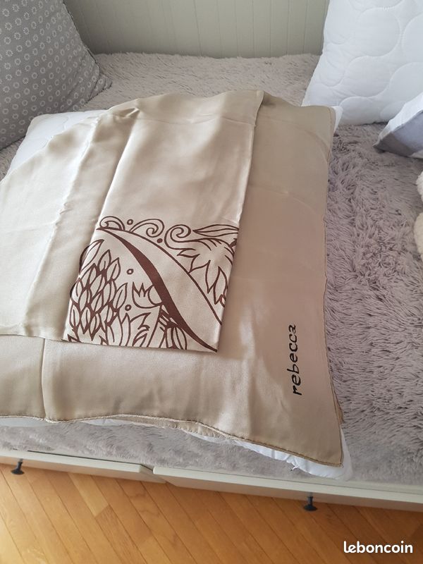 Etole Rebecca en soie beige (image 2)