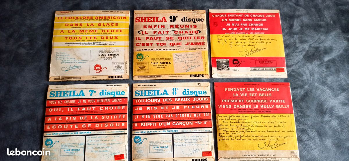 Disques vinyles sheila (image 2)