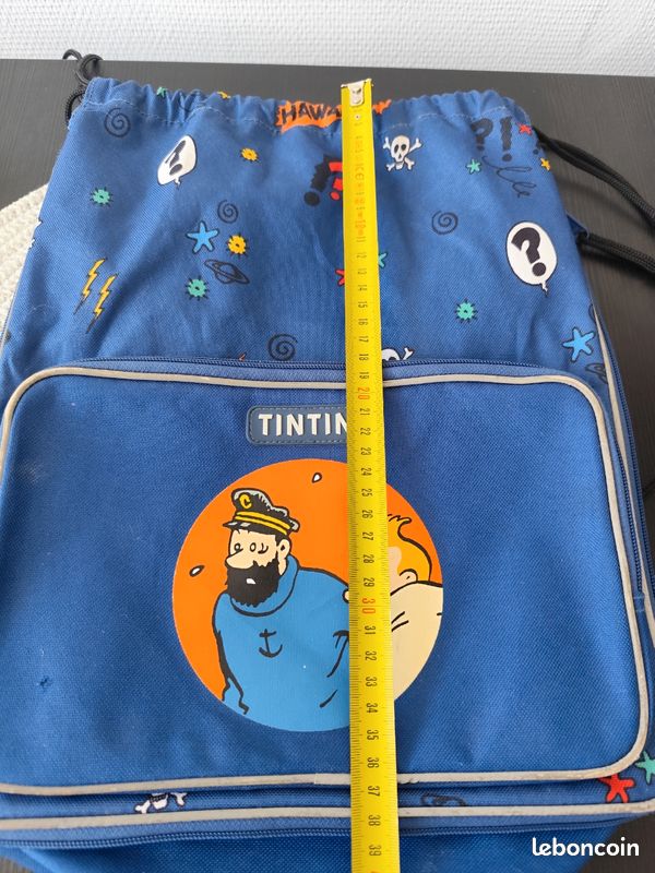 Sac Bandoulière Tintin - Hergé-Moulinsart / Editions Atlas 2001 - Accessoires & Bagagerie