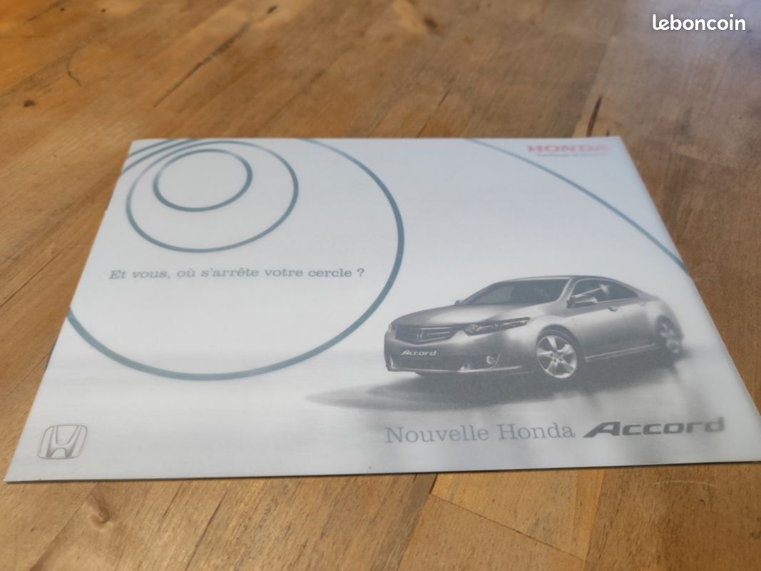 Catalogues documentation prospectus honda Accord Collection