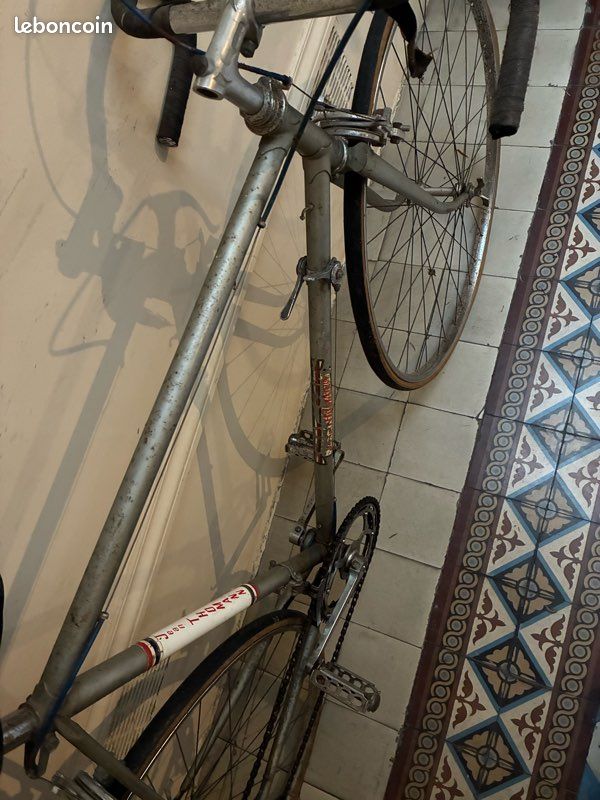 Plaque Vélo Ancienne Jean Thomann Paris 1920 - Laiton Rouge/dorée/noire - Neuve