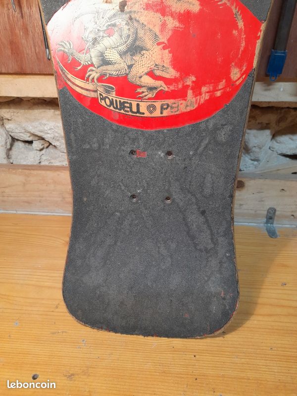 Vintage 1980's Powell & Peralta Steve Caballero Skateboard Deck