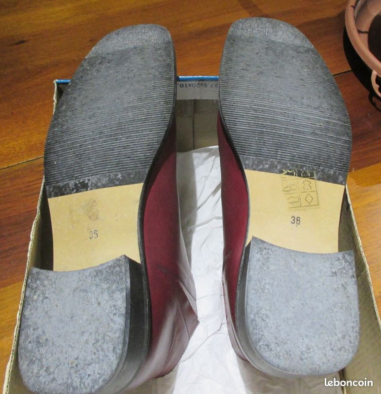Bottines femmes cuir (image 2)