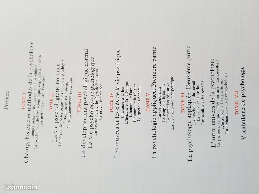 Très belle collection "Univers de la Psychologie" (image 7)
