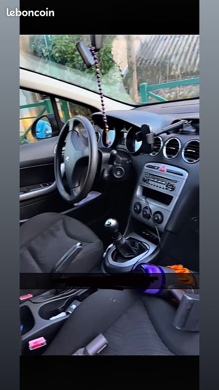 Peugeot 308 1.6 HDi 90 3 PORTES – Diesel – 2008 – 269 000 km 💰 Prix : 2200 – négociable raisonnablement (image 3)