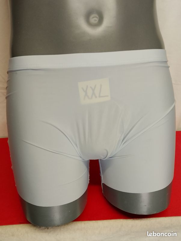 Boxer translucide en XXL couleur crème totalement neuf (image 3)