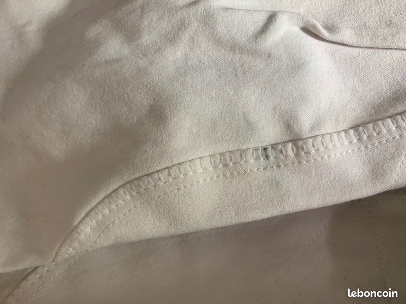 Pantalon blanc concours (image 7)