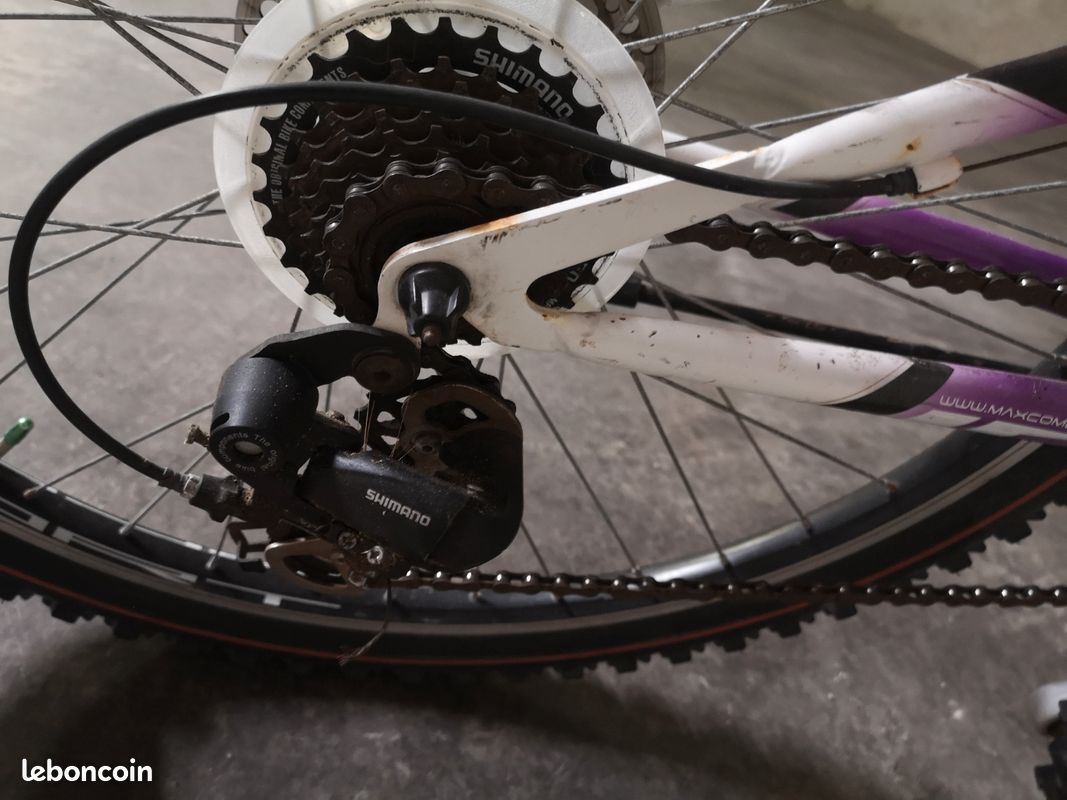Vélo garçon 9 ans et plus, 26 pouces, frein a disque, suspension avant et arrière (image 3)