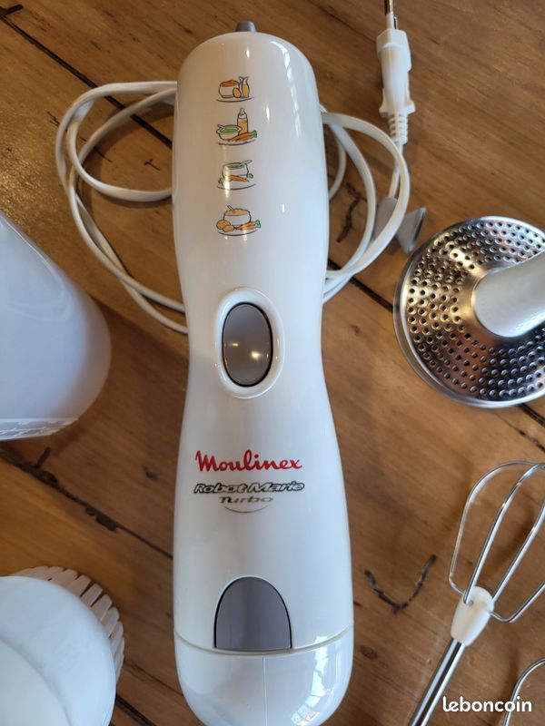 ROBOT HACHOIR MOULINEX vintage FONCTIONNE EUR 34,90 - FR