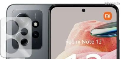 Verre trempé camera arrière protecteur pour Xiaomi Redmi Note 12 4G 6.67" - Yuan Yuan (image 2)