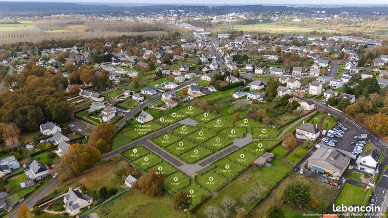Terrain 419 m² Saint Nicolas De Redon