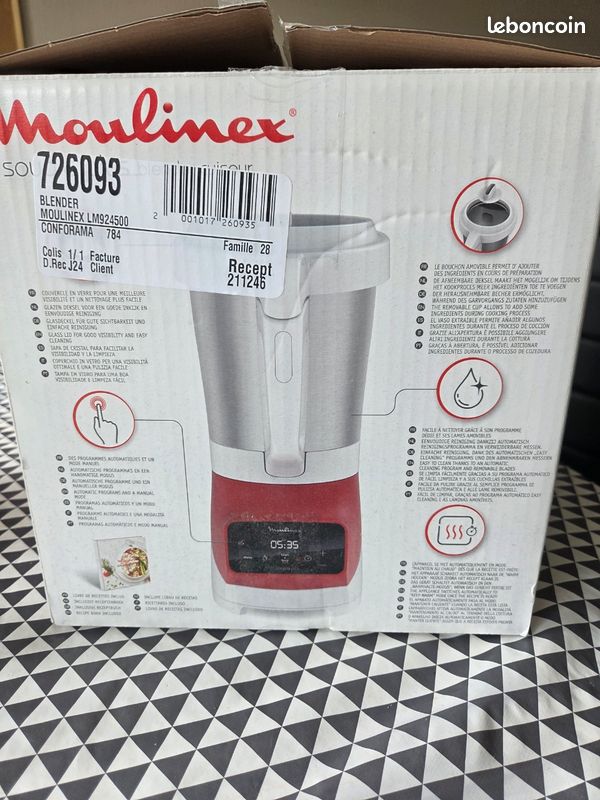 Moulinex soup&plus Blender chauffant (image 7)