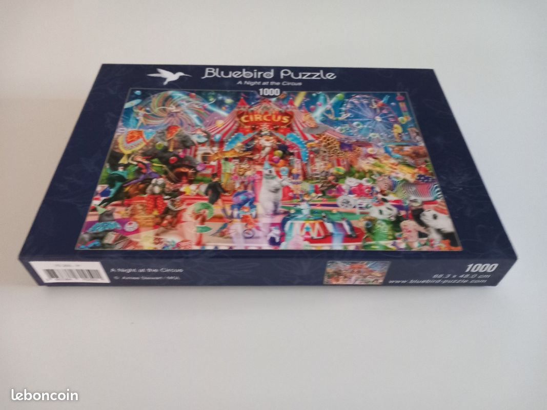 Puzzle Bluebird 1000 pieces comme neuf (image 4)