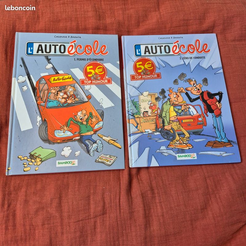 2 BD l'auto-école n°1 et n°3 (image 1)